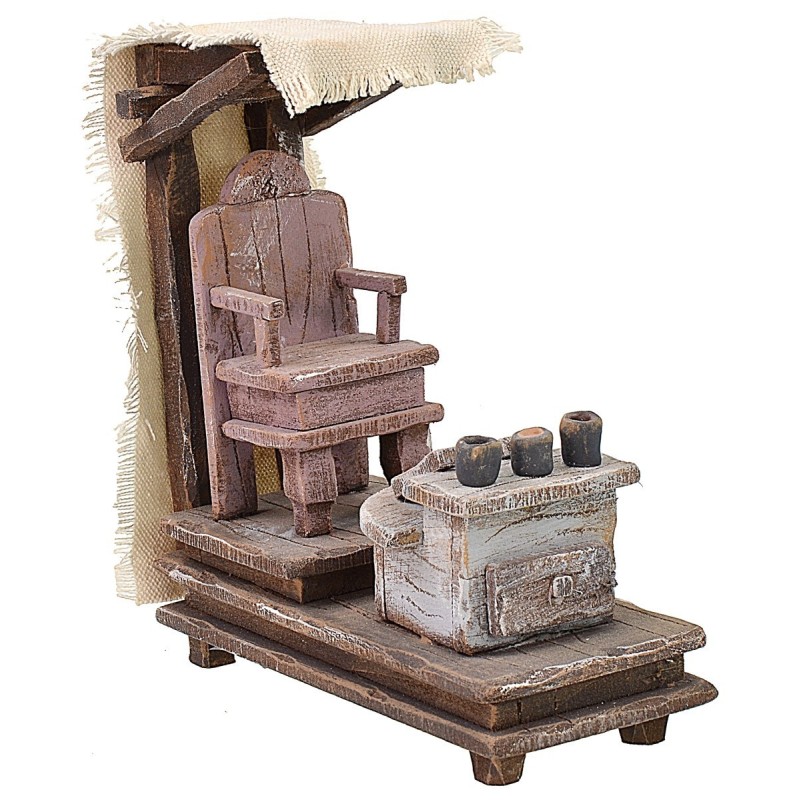 Shoe shine shop cm 8x13x15 h for Nativity scene