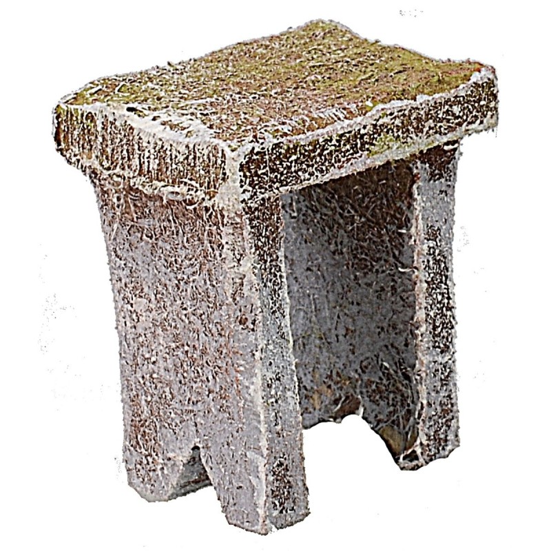 Wooden stool 2.5x2x3 cm h