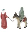 Flight into Egypt 14 cm in resin