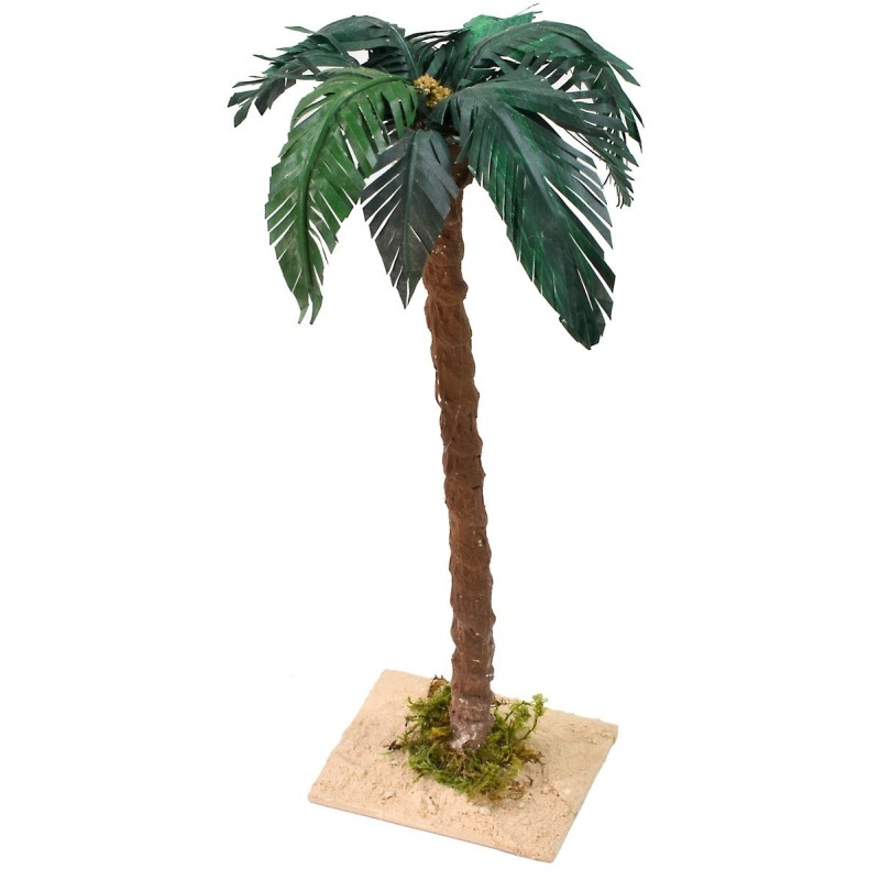 Palmera con base de 9x7x27 cm h Mundo Pesebres