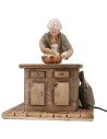 Popular woman kneading on the go 30 cm