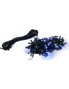 100 white / blue led chain with light effects for outdoor and