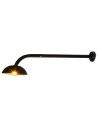 Lampione da campagna in metallo 5 cm con led 12V luce calda