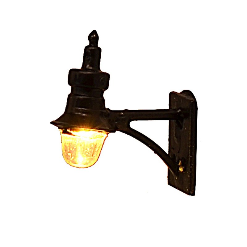 Farol de pared de metal de 1 cm con LED 12V