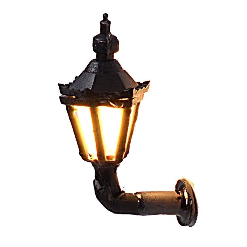 Lanterna inglese 1,2 cm con led 3V luce calda