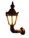 Lanterna inglese 1,2 cm con led 3V luce calda