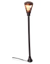 Lampione da strada h. 5,5 cm con led 3V luce calda