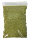 Sponge bag in olive green powder 30 gr