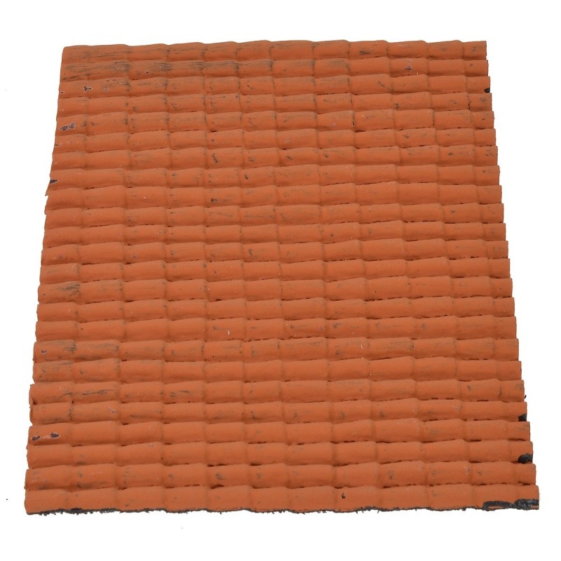 Pannello in pvc a tetto colore terracotta cm 21,5x16 Mondo