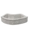 Plaster sink with steps cm 17x10x5 h