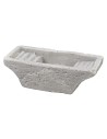 Plaster sink 7.5x3.5x2.5 cm h