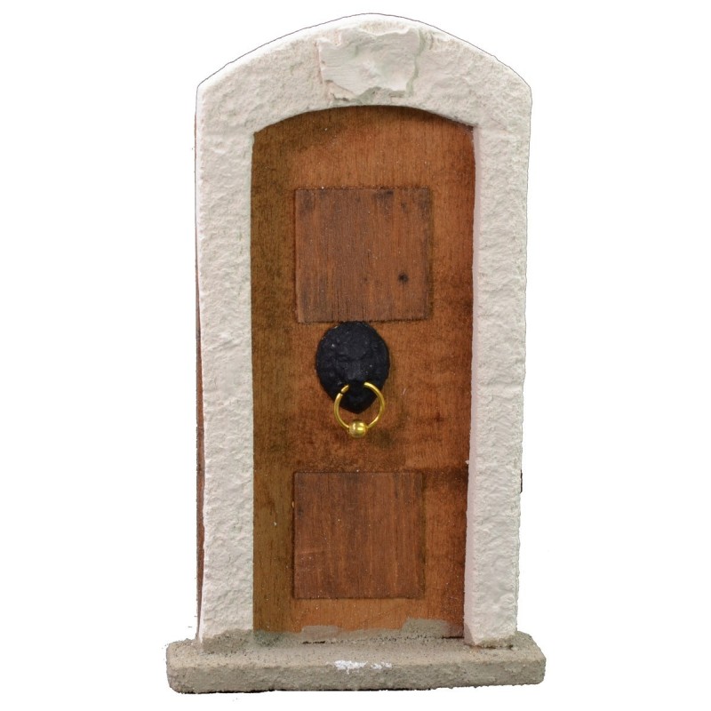 Puerta con marco de 7,5x2x13,5 cm h Mundo Pesebres