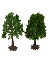 Set 2 alberi cm 7 Mondo Presepi