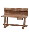 Wooden workbench with hooks 11.3x5x9 h