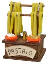 Banchetto pastaio con insegna cm 6x6x8,5 h Mondo Presepi