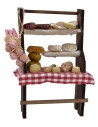 Banchetto espositivo salumiere cm 6,5x3,5x10 h Mondo Presepi