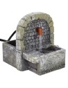 Fountain with stone effect washbasin in working resin cm