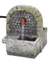 Fountain with stone effect washbasin in working resin cm