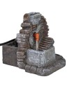 Fountain with brick effect sink in working resin cm 10x12x11,5 h