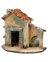 Single house with arched door cm 13.5x7.5x11.5 h