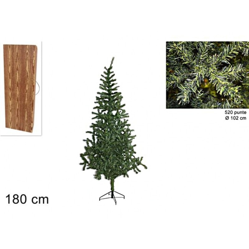 Árbol de Navidad con 450 puntas cm 180 h Mundo Pesebres