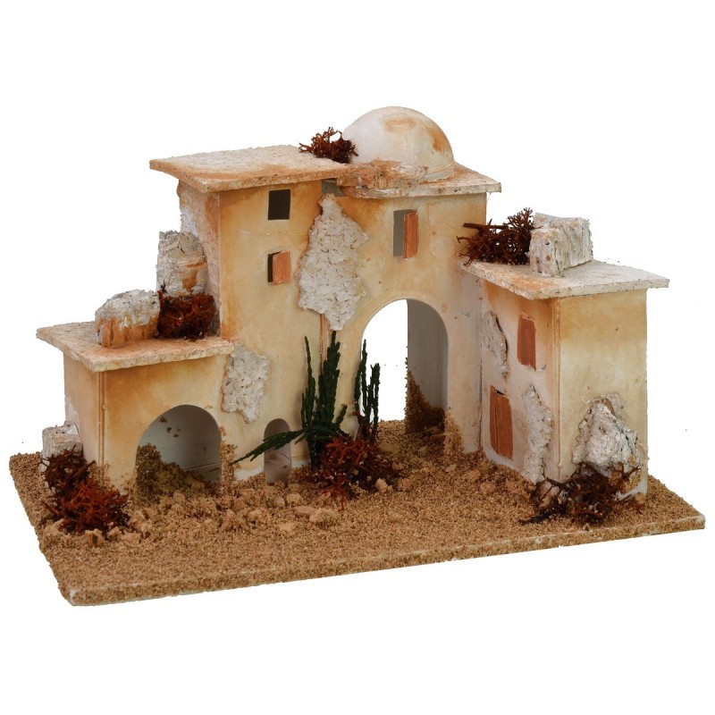 Minareto con tre archi cm 20x12x11,5 h per statue 5-6 cm