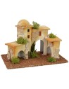 Minareto con arco stile arabo cm 20x12x12,5 h per statue 5-6 cm