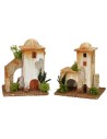 Pair of two floors with lateral arch cm 11x8x13 h for statues