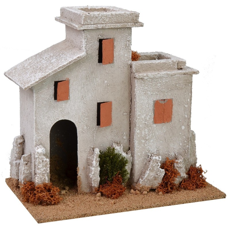 Casa palestina de 20x12x19,5 cm de altura para estatuas de 8 cm