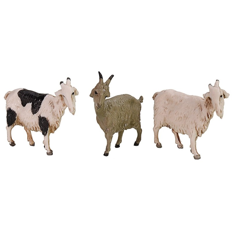 Conjunto de 3 cabras Landi Moranduzzo para estatuas de 10 cm