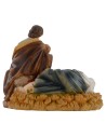 Nativity in resin cm 19x12, 5x17 h series 19-20 cm