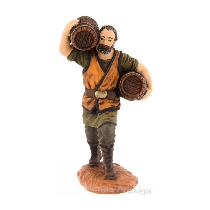 Man with barrels 10 cm series Oliver