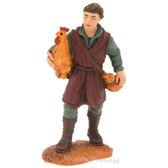 Farmer with hen series cm 8 Oliver