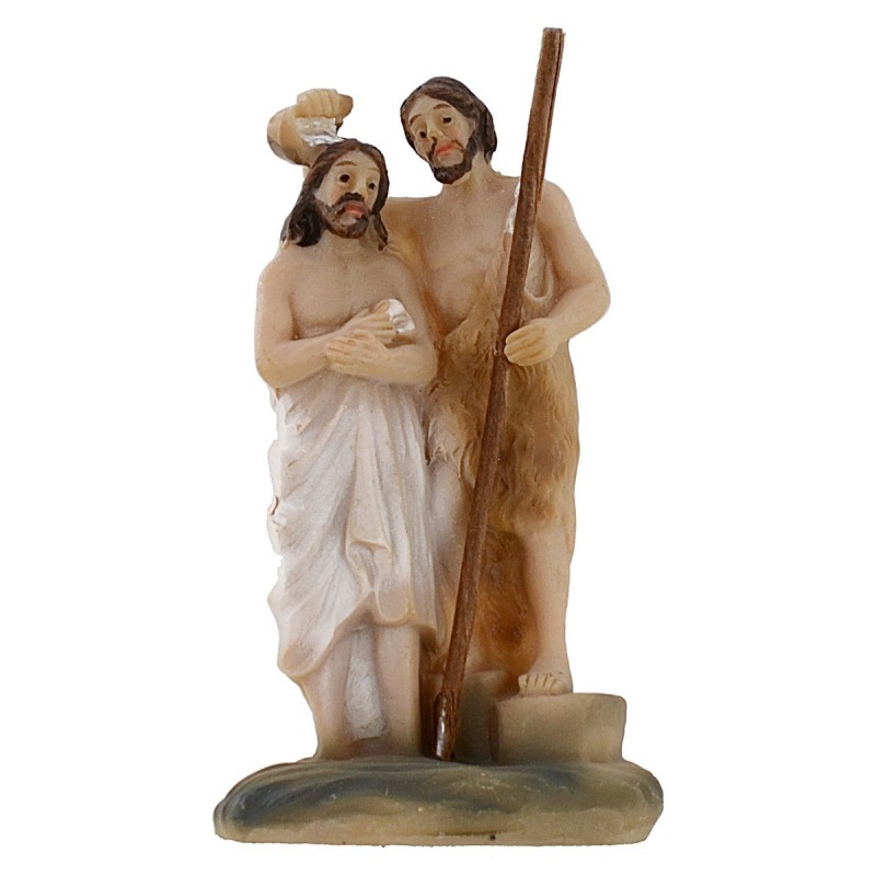 Estatua Pascual escena Bautismo de Jesús 5 cm