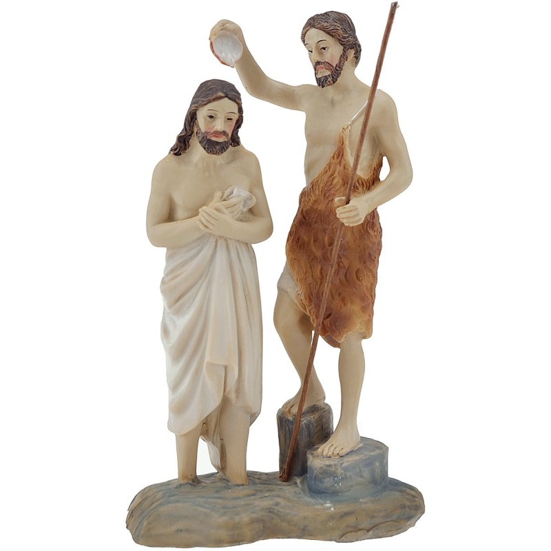 Bautismo de Jesús 12 cm - Figuras para Belén