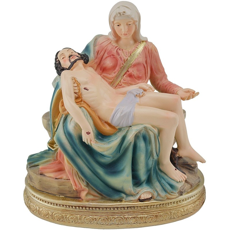 Piedad Madonna con Jesús muerto en sus brazos.