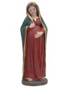 Madonna incinta 11 cm in resina resina, base, reale, altezza