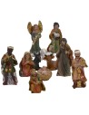 Set Natività 3 cm 11 soggetti per presepe