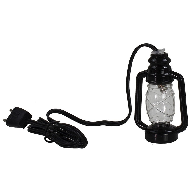 Linterna de aceite con luz blanca pvc 3,5v cm 2,3x3,7x6 h | Mundo Belenes