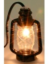 Lanterna ad olio con luce bianca pvc 3,5v cm 2,3x3,7x6 h Mondo