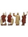 Set 4 figure Centurione, 2 soldati e Re Erode serie 8 cm Landi