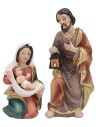 Natività 3 soggetti 9 cm in resina