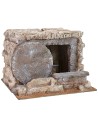 Sepolcro con porta tonda aperta 25x22x19 h altezza, statue