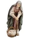 Vieja con cesta 13 cm Landi Moranduzzo estatua Landi cm 13