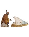 Nativity St. Joseph seated and Mary reclining 13 cm Landi