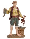 Set 3 statue Landi Moranduzzo 12 cm Mondo Presepi