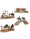 Set 4 groups Landi Moranduzzo series 6 cm