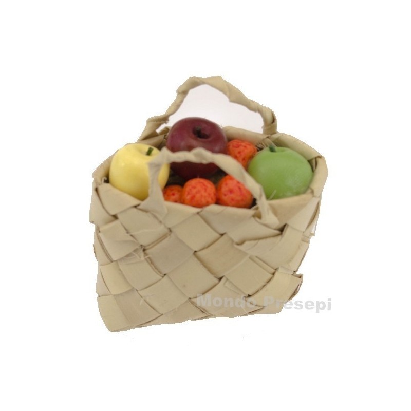 Bolsa de 5 cm con frutas Mundo Pesebres