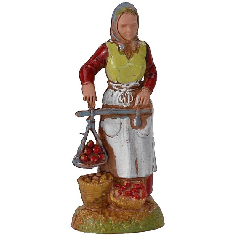 Mujer con balanza serie 6 cm Landi Moranduzzo