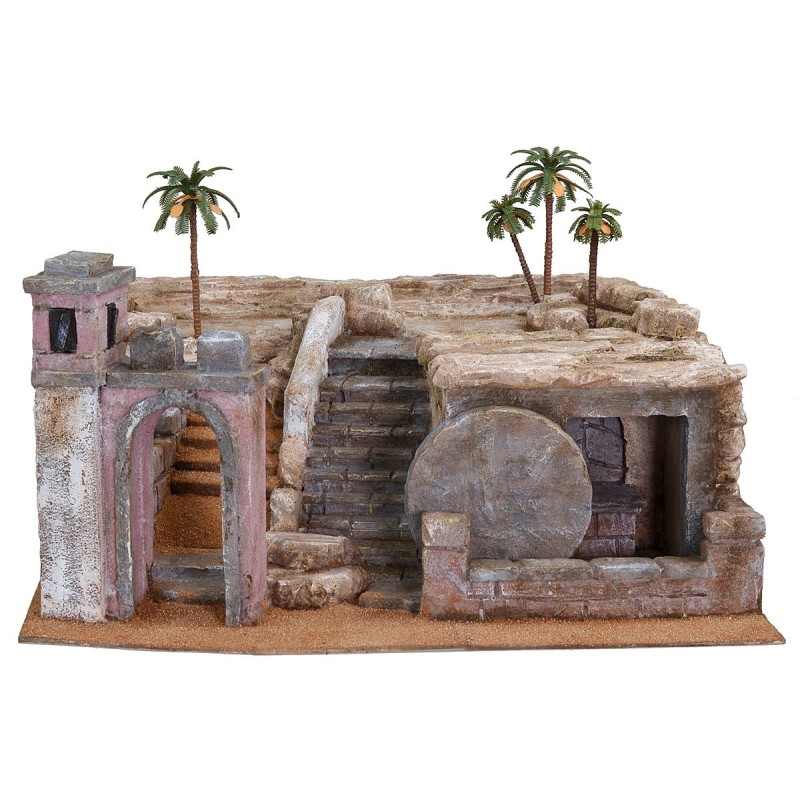 Presepe Pasquale cm 50x49x25 h